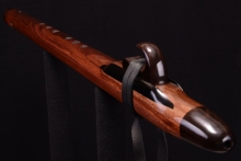 Walnut Native American Flute, Minor, Low C#-4, #G25H